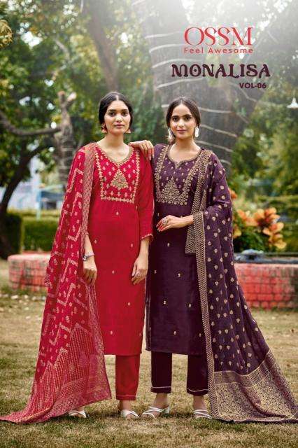 Ossm monalisa vol 6 Designer kurtis in Kolkata