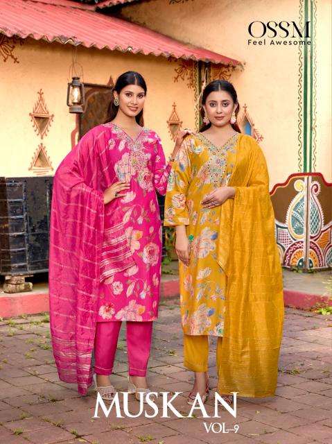 Ossm muskan vol 9 Wholesale Kurti manufacturer in kolkata