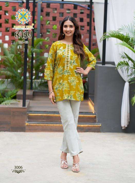 Passion tree baby vol 3 Ladies kurti manufacturers in Kolkata
