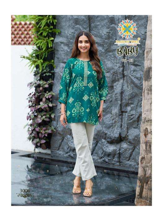 Passion tree baby vol 3 Ladies kurti manufacturers in Kolkata