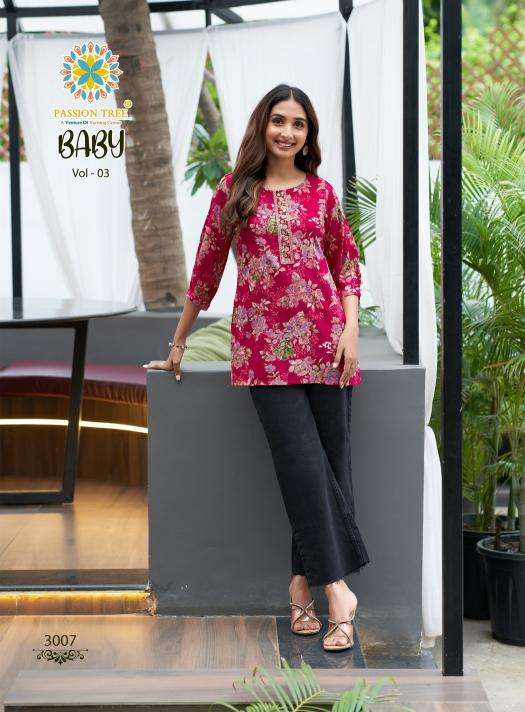 Passion tree baby vol 3 Ladies kurti manufacturers in Kolkata