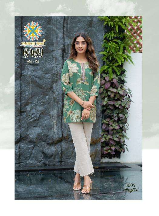 Passion tree baby vol 3 Ladies kurti manufacturers in Kolkata