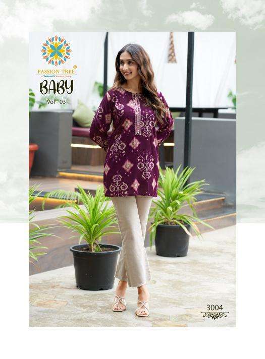 Passion tree baby vol 3 Ladies kurti manufacturers in Kolkata