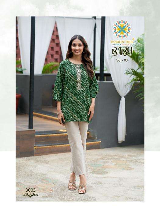 Passion tree baby vol 3 Ladies kurti manufacturers in Kolkata