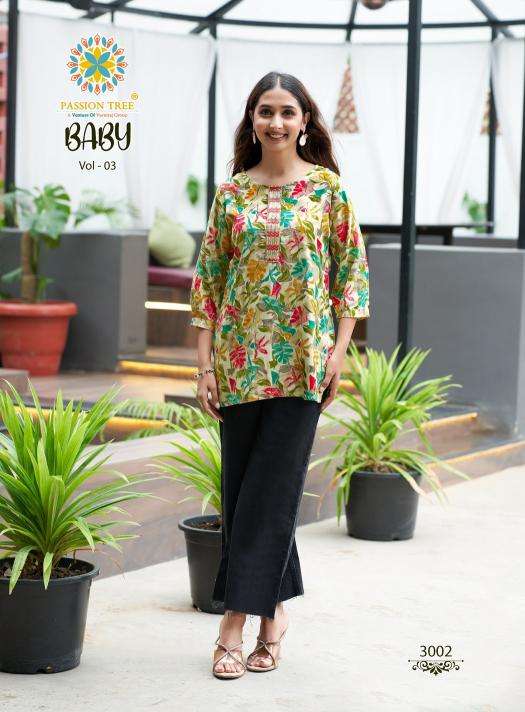 Passion tree baby vol 3 Ladies kurti manufacturers in Kolkata