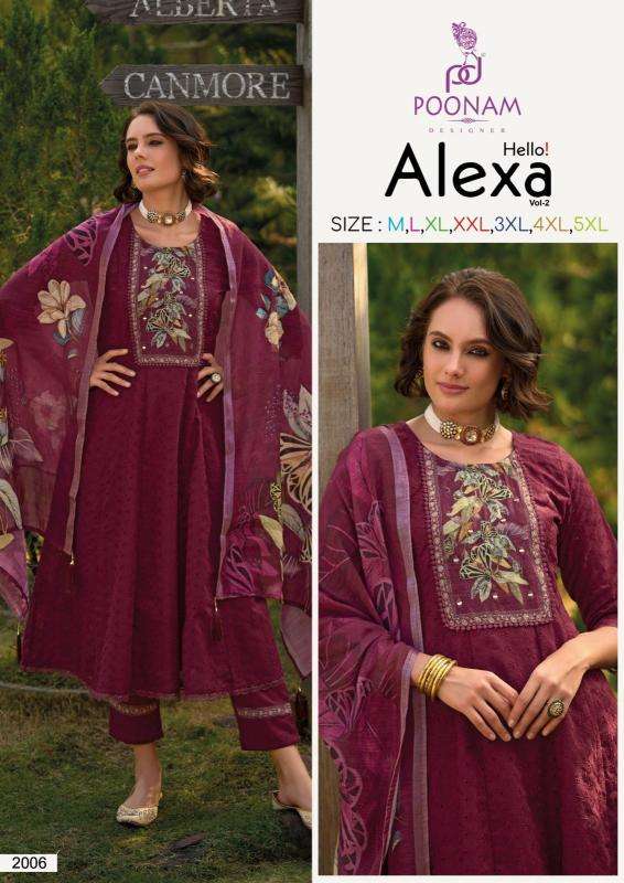Poonam hello alexa vol 2 Kurti wholesale market