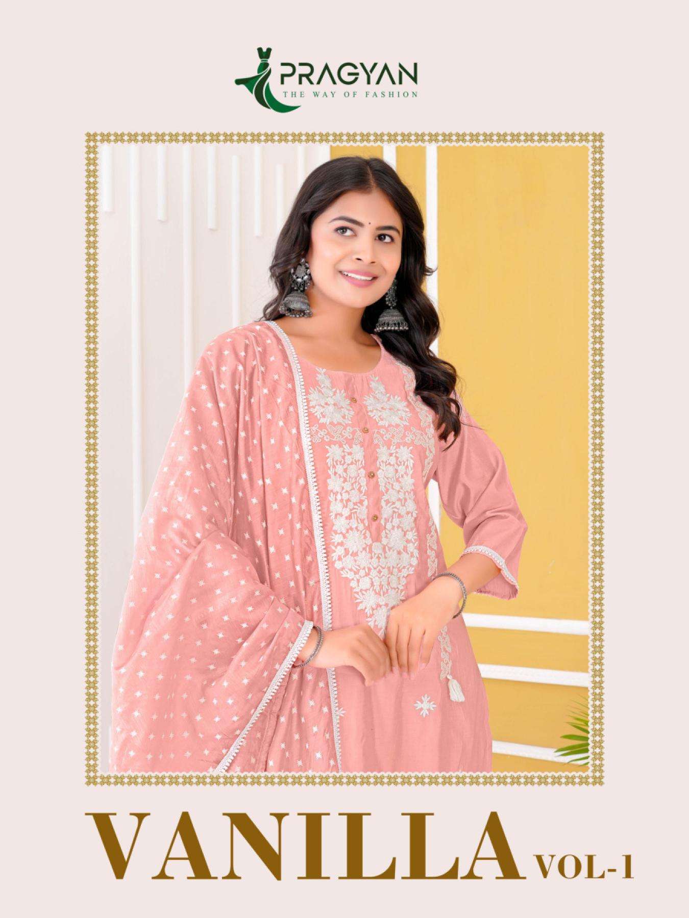 Pragyan vanilla vol 1 Kolkata Kurti bazaar