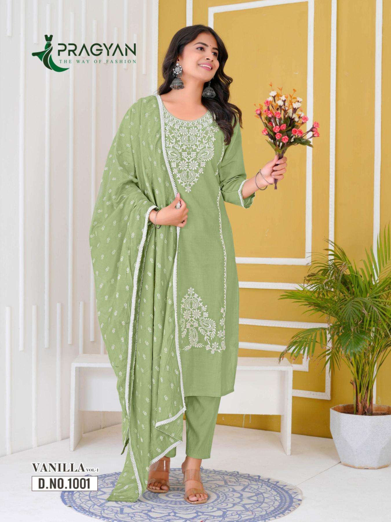 Pragyan vanilla vol 1 Kolkata Kurti bazaar