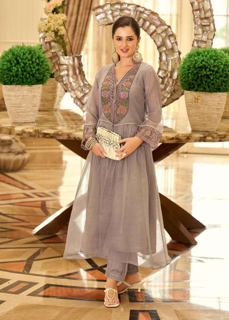 Prm Swara Organza With Embroidery Salwar suits supplier in Surat