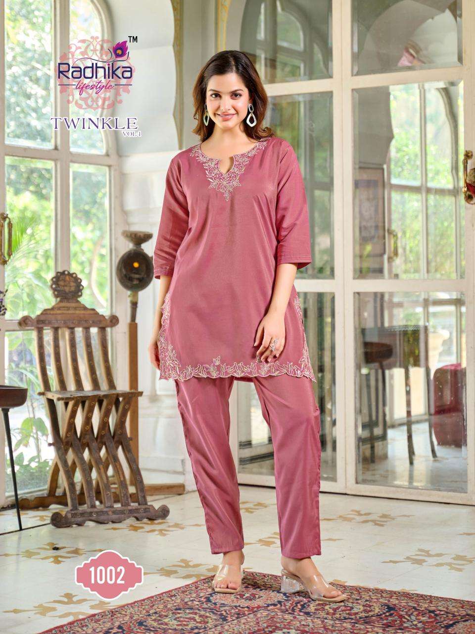 Radhika lifestyle twinkle vol 1 Wholesale Kurtis in Hydrabad