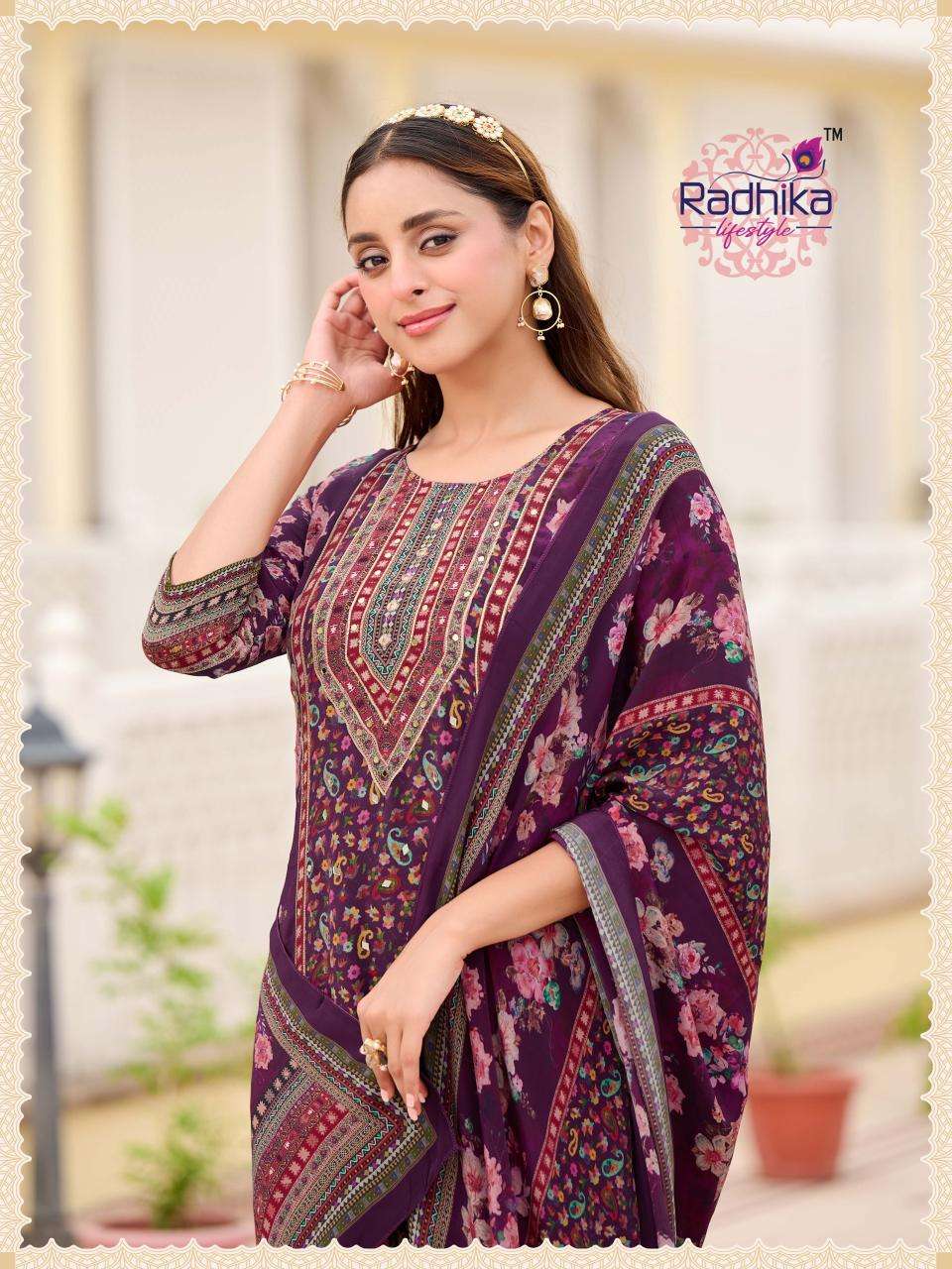 Radhika lifestyle zenab vol 1 Kurtis for women in bulk
