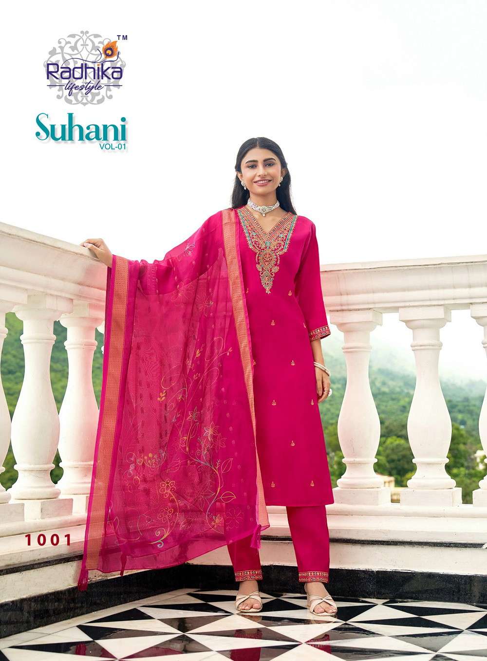 Radhika Suhani Vol 1 Kurti exporters in Ahmedabad