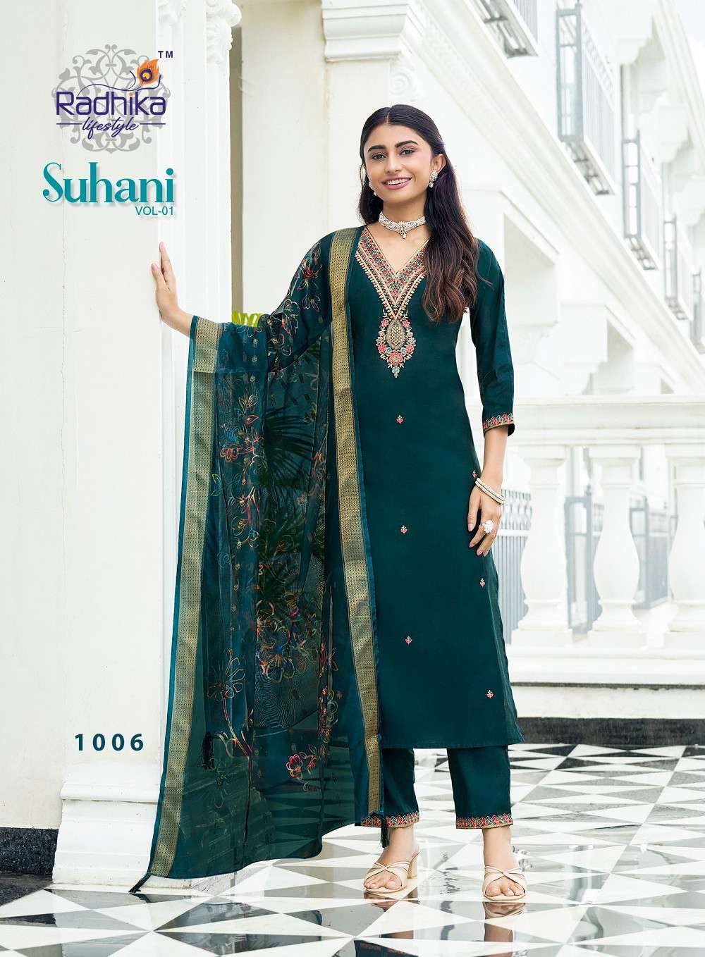 Radhika Suhani Vol 1 Kurti exporters in Ahmedabad