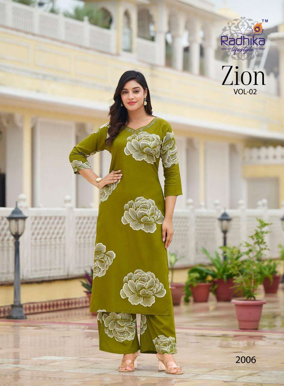 Radhika zion vol 2 Kurti suppliers for boutique