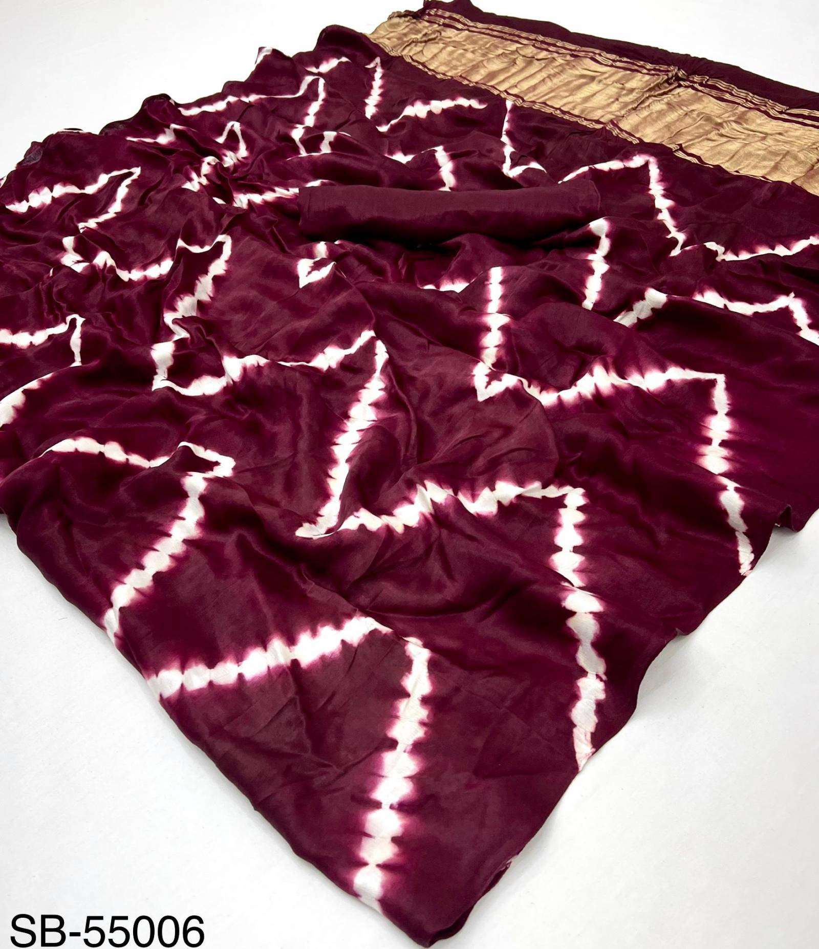 Rajyog Pure Ajrakh Pure Modal Designer sarees in Surat