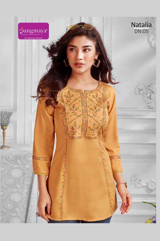 Rangmaya natalia Designer Kurti wholesale in kolkata
