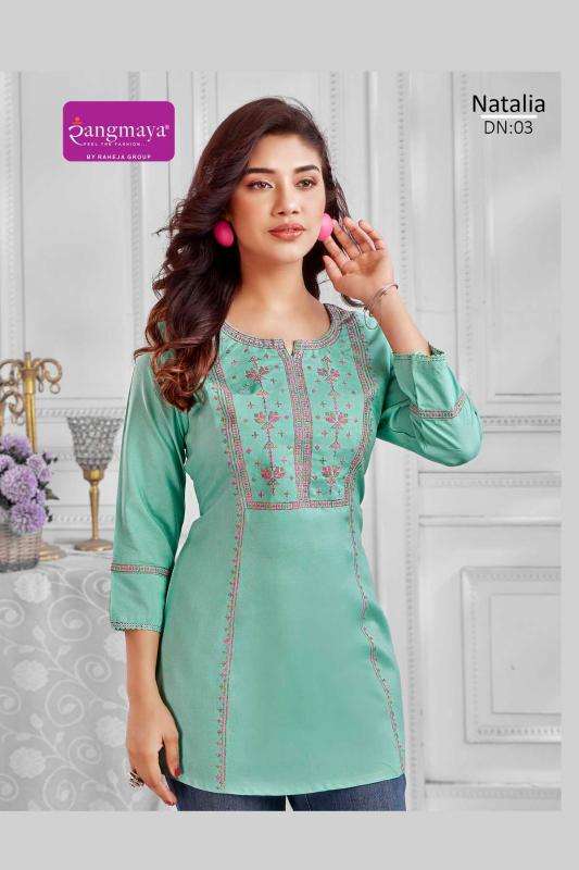 Rangmaya natalia Designer Kurti wholesale in kolkata