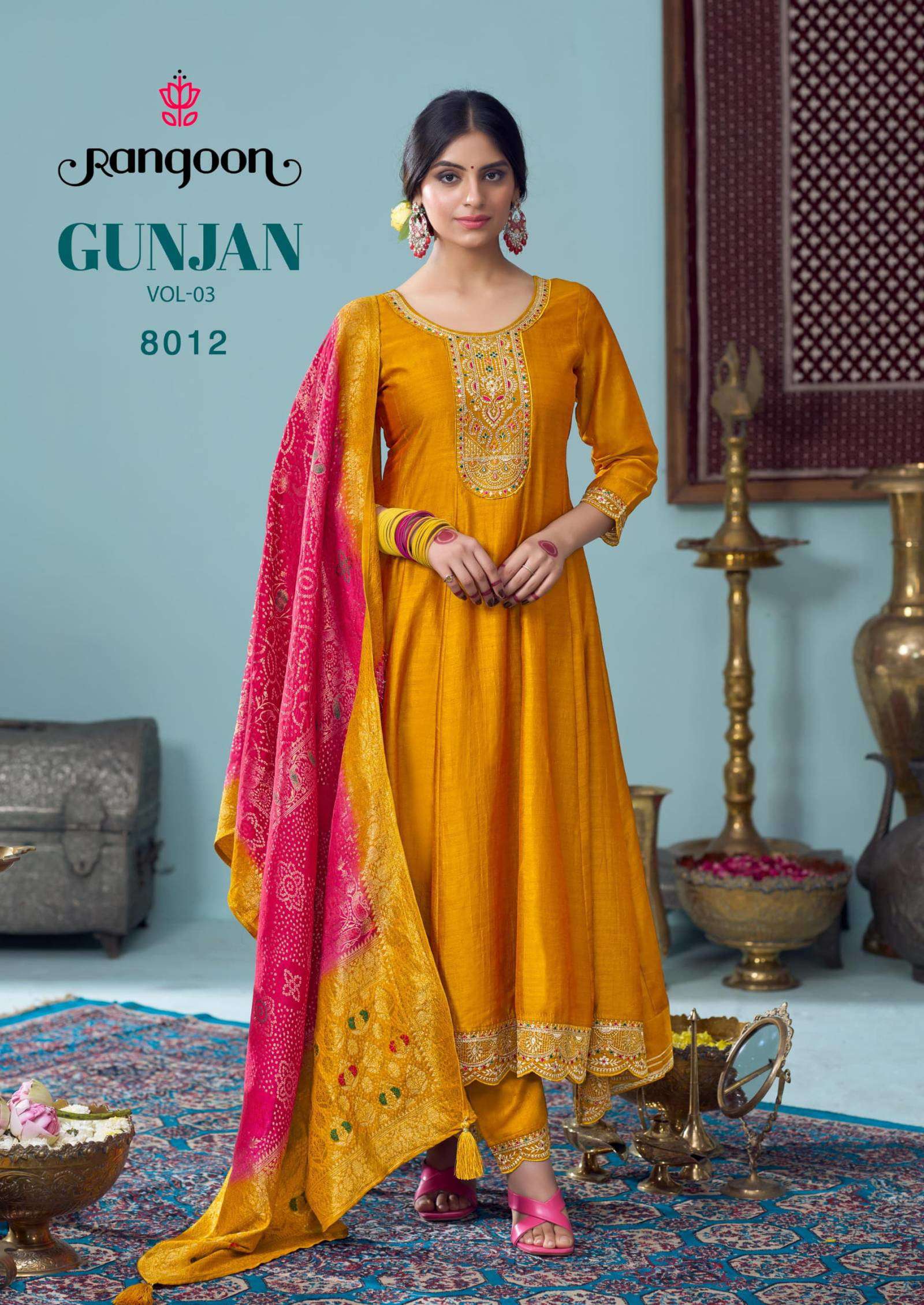 Rangoon Gunjan Vol 3 Kurti wholesaler