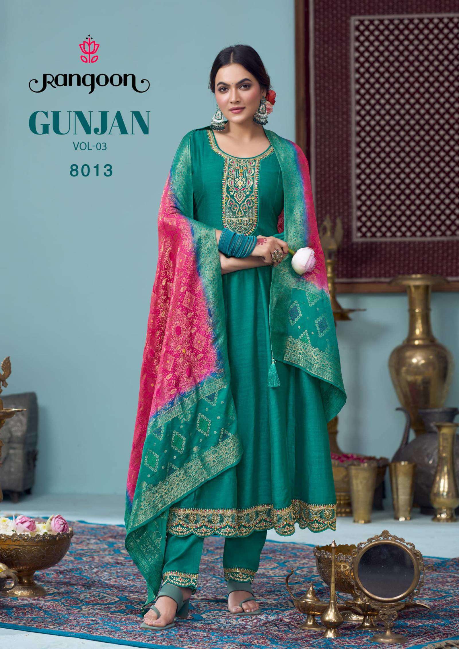 Rangoon Gunjan Vol 3 Kurti wholesaler