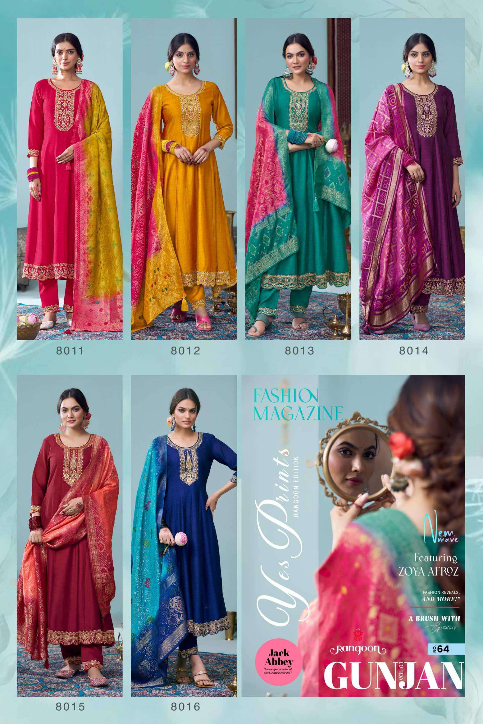 Rangoon Gunjan Vol 3 Kurti wholesaler