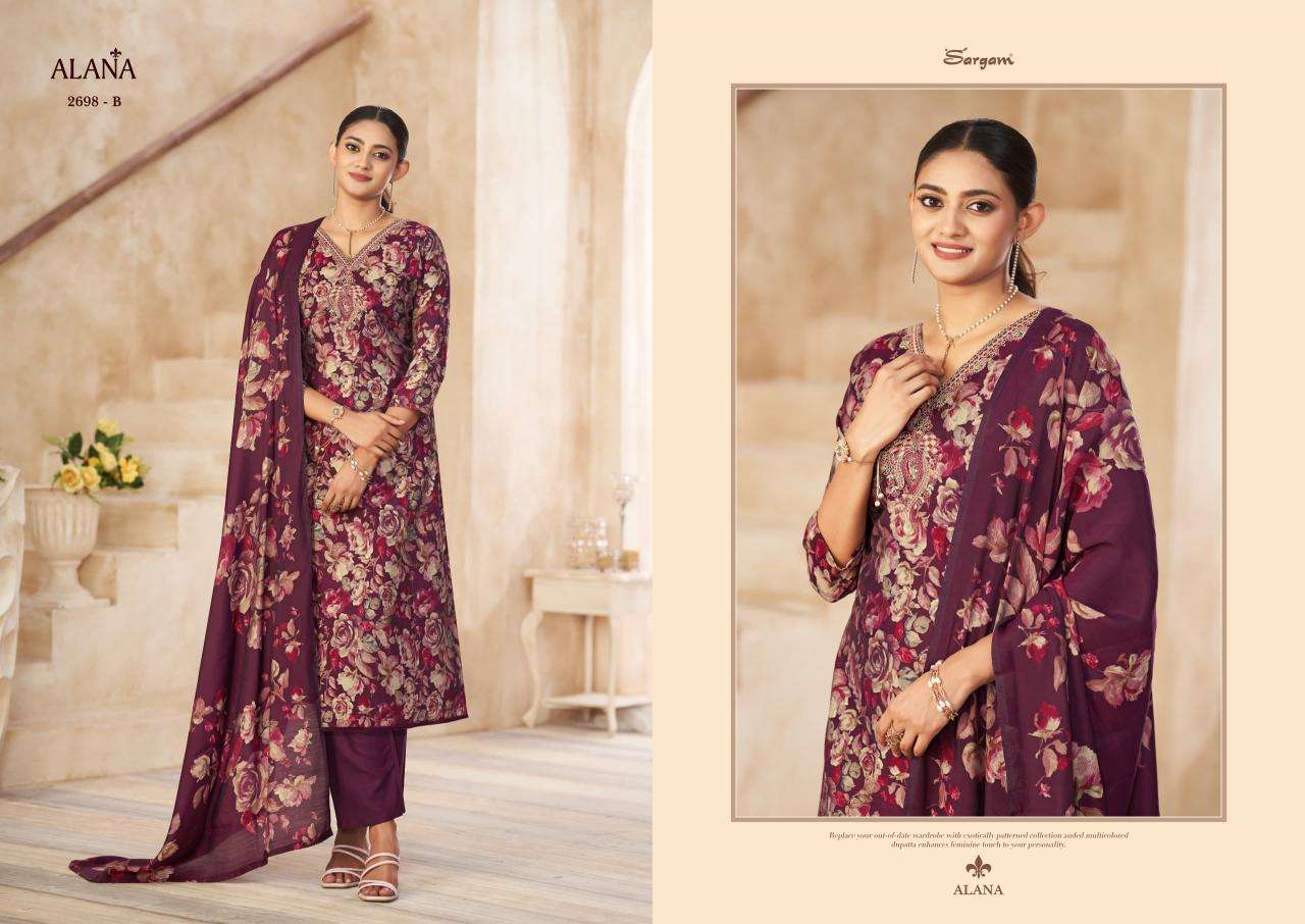 Sargam alana Wholesale dress materials supplier in Delhi
