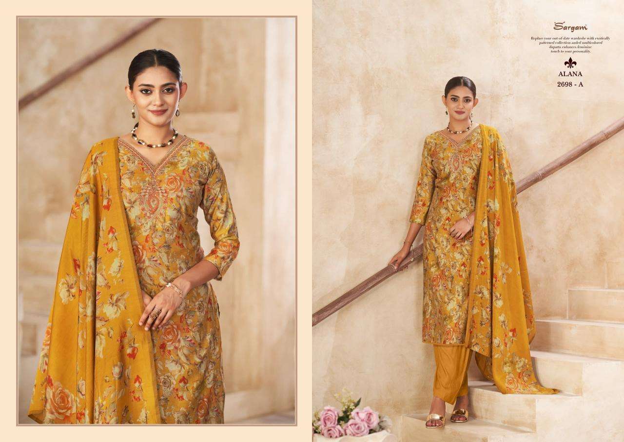 Sargam alana Wholesale dress materials supplier in Delhi