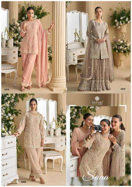 Sayuri designer sana salwar suits suppliers in Maharashtra