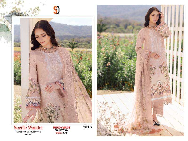 Sharaddha designer needle wonder vol 3 Salwar Kameez Wholesalers in Hyderabad