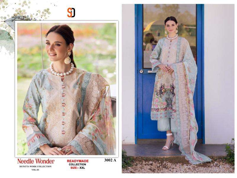 Sharaddha designer needle wonder vol 3 Salwar Kameez Wholesalers in Hyderabad