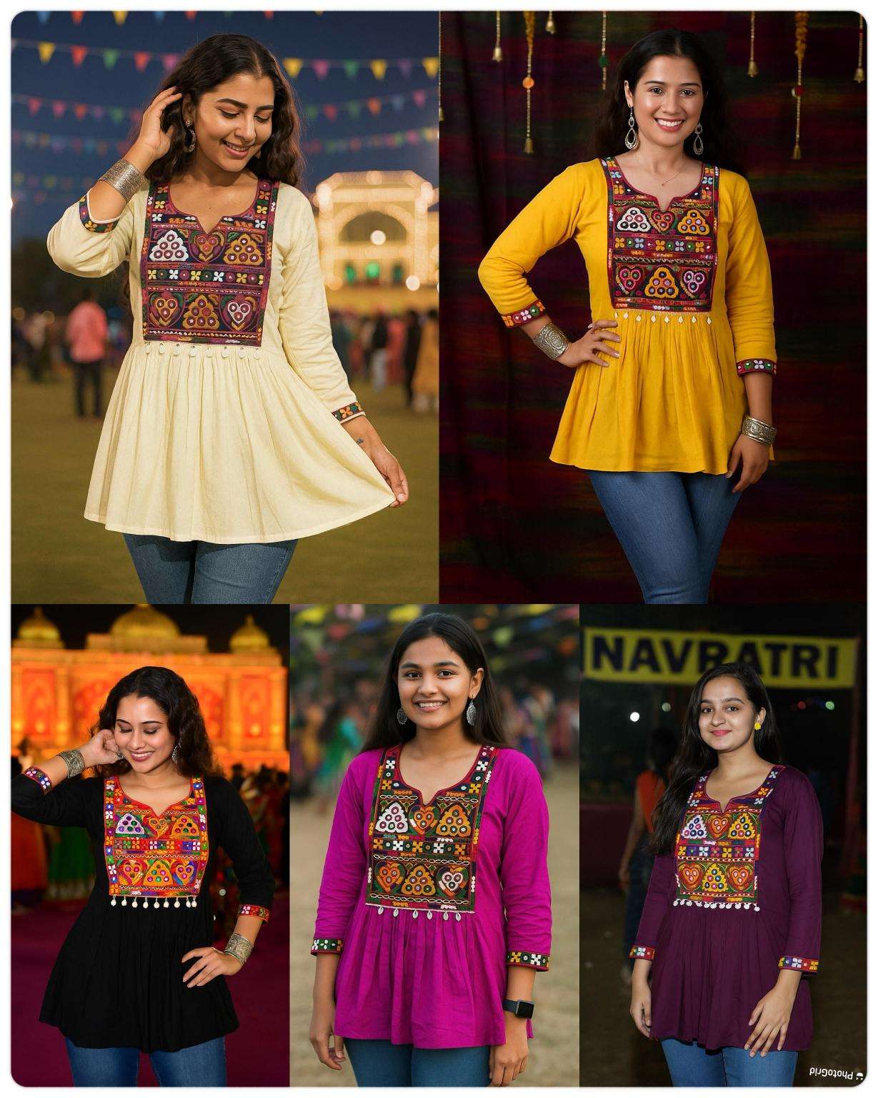 Shorya ai navratri  Kurtis suppliers in India