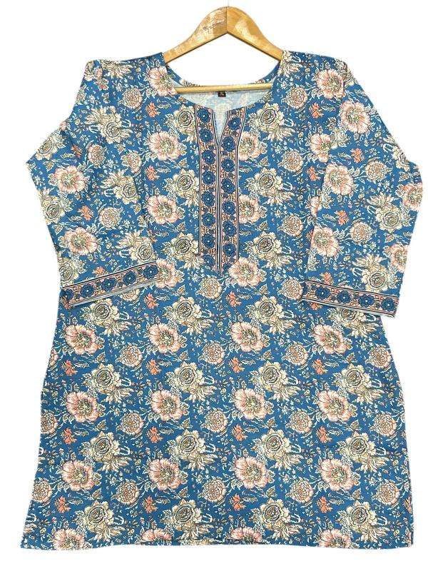 Shorya cotton printed short top Wholesale designer kurtis in India