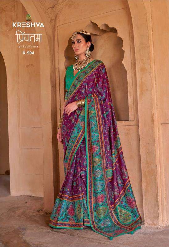 Shorya kreshva priyatama Wholesale saree suppliers in Mumbai
