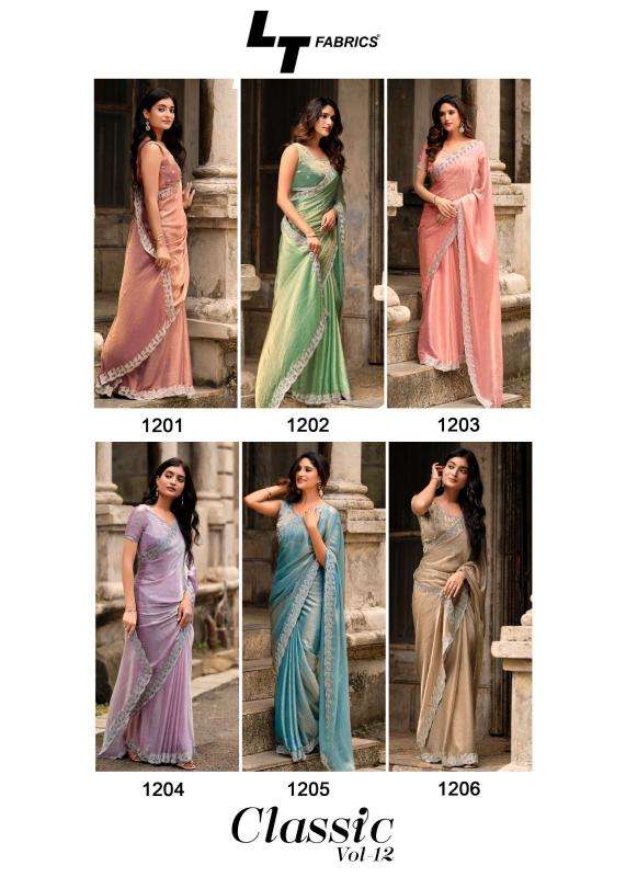 Shorya L.t fashions classic vol 12 Indian Saree suppliers
