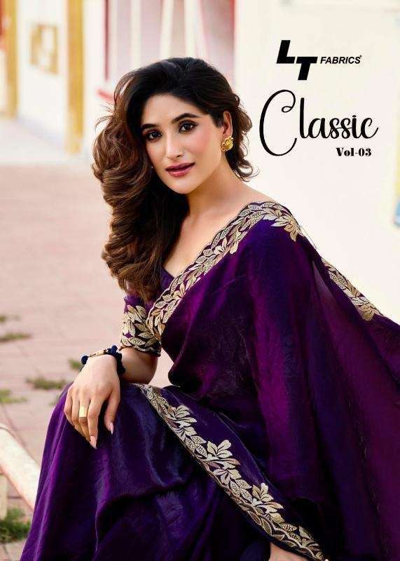 Shorya L t fashions classic vol 3 Surat saree market wholesale