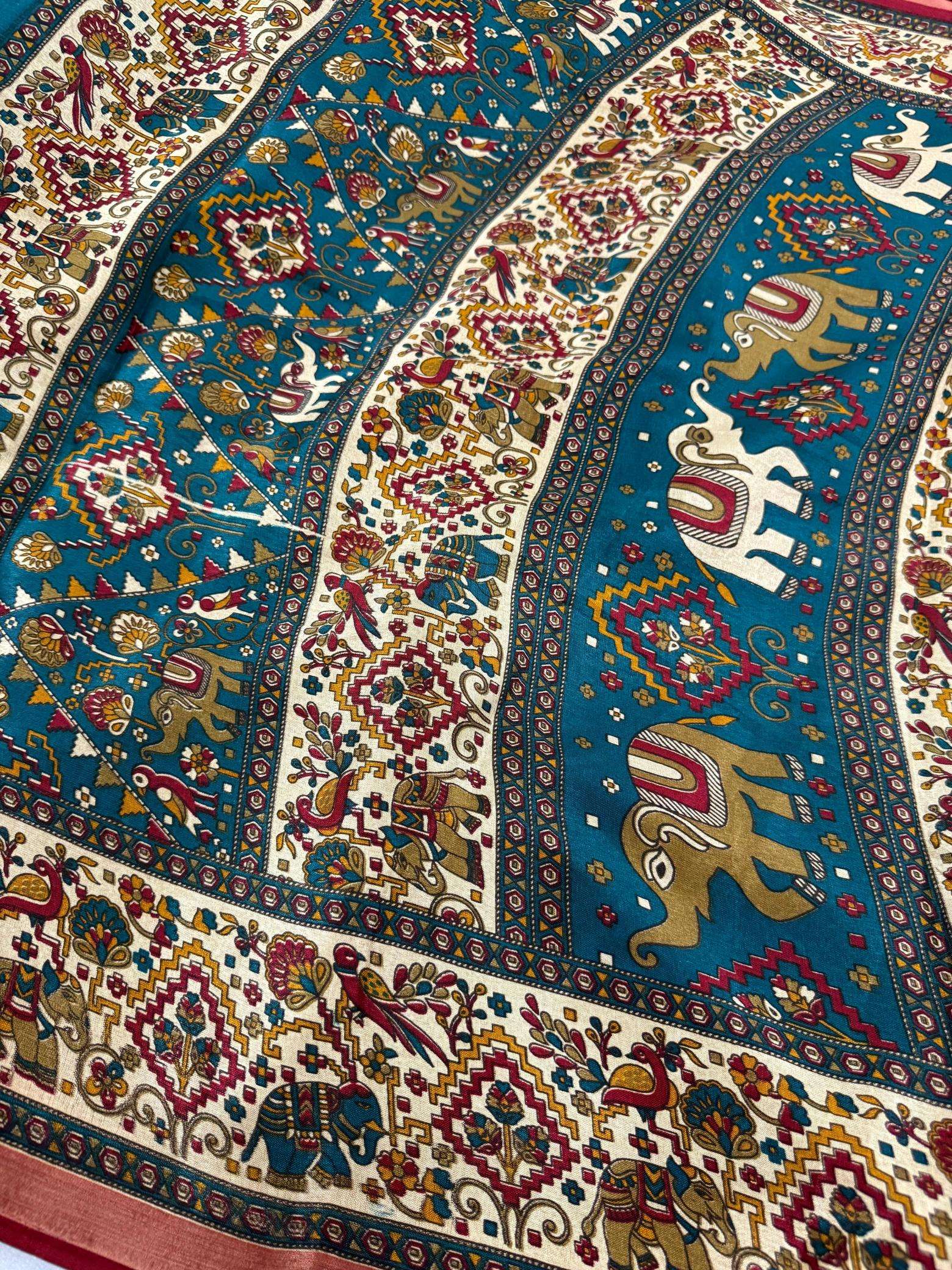 Shorya leriya with patola Bulk saree dealers in Mumbai