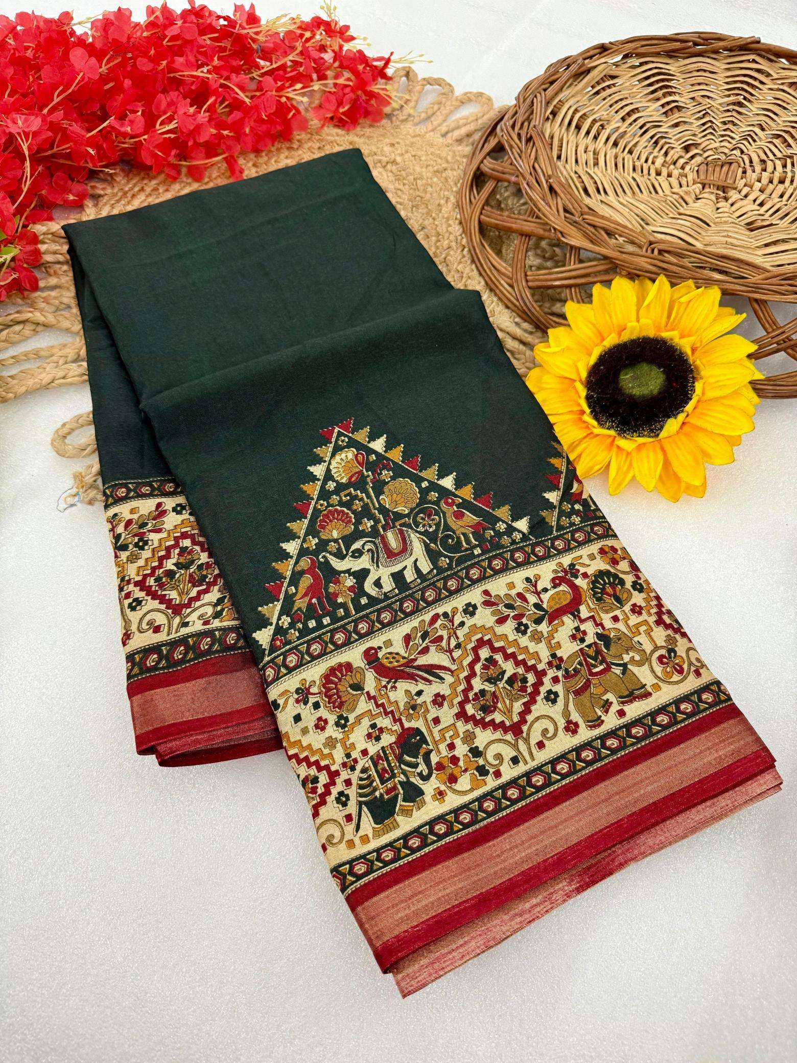 Shorya leriya with patola Bulk saree dealers in Mumbai
