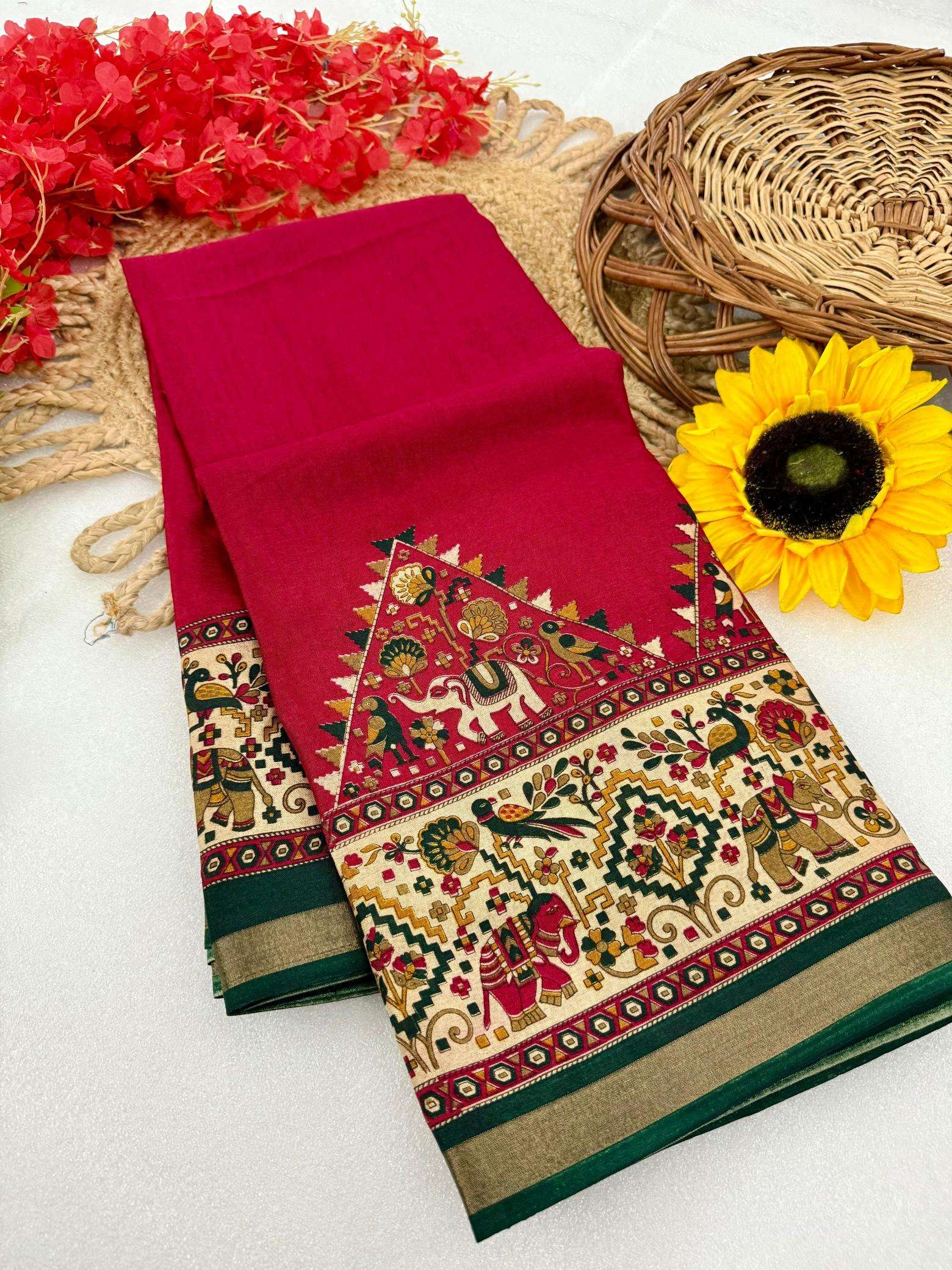Shorya leriya with patola Bulk saree dealers in Mumbai