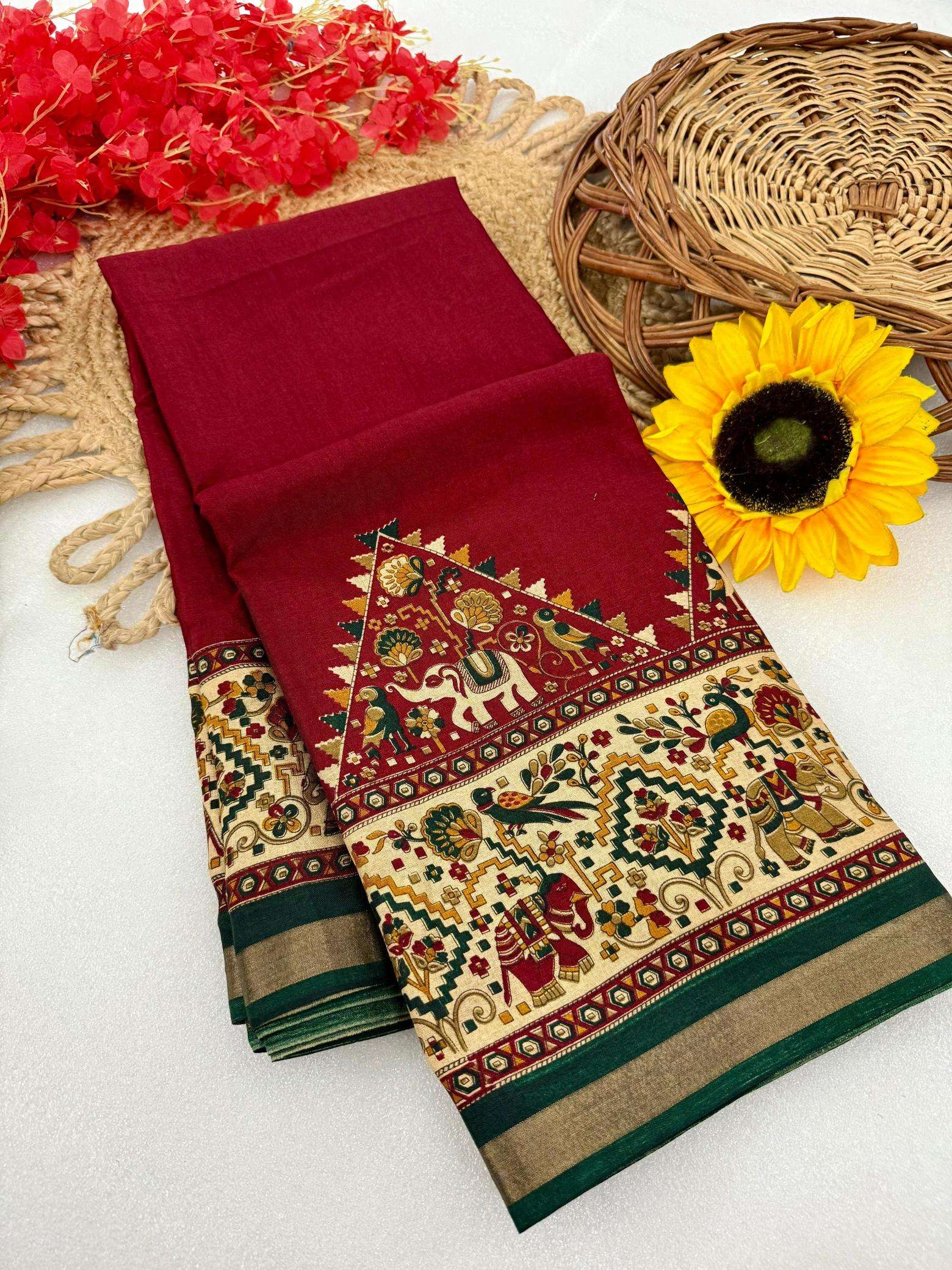 Shorya leriya with patola Bulk saree dealers in Mumbai
