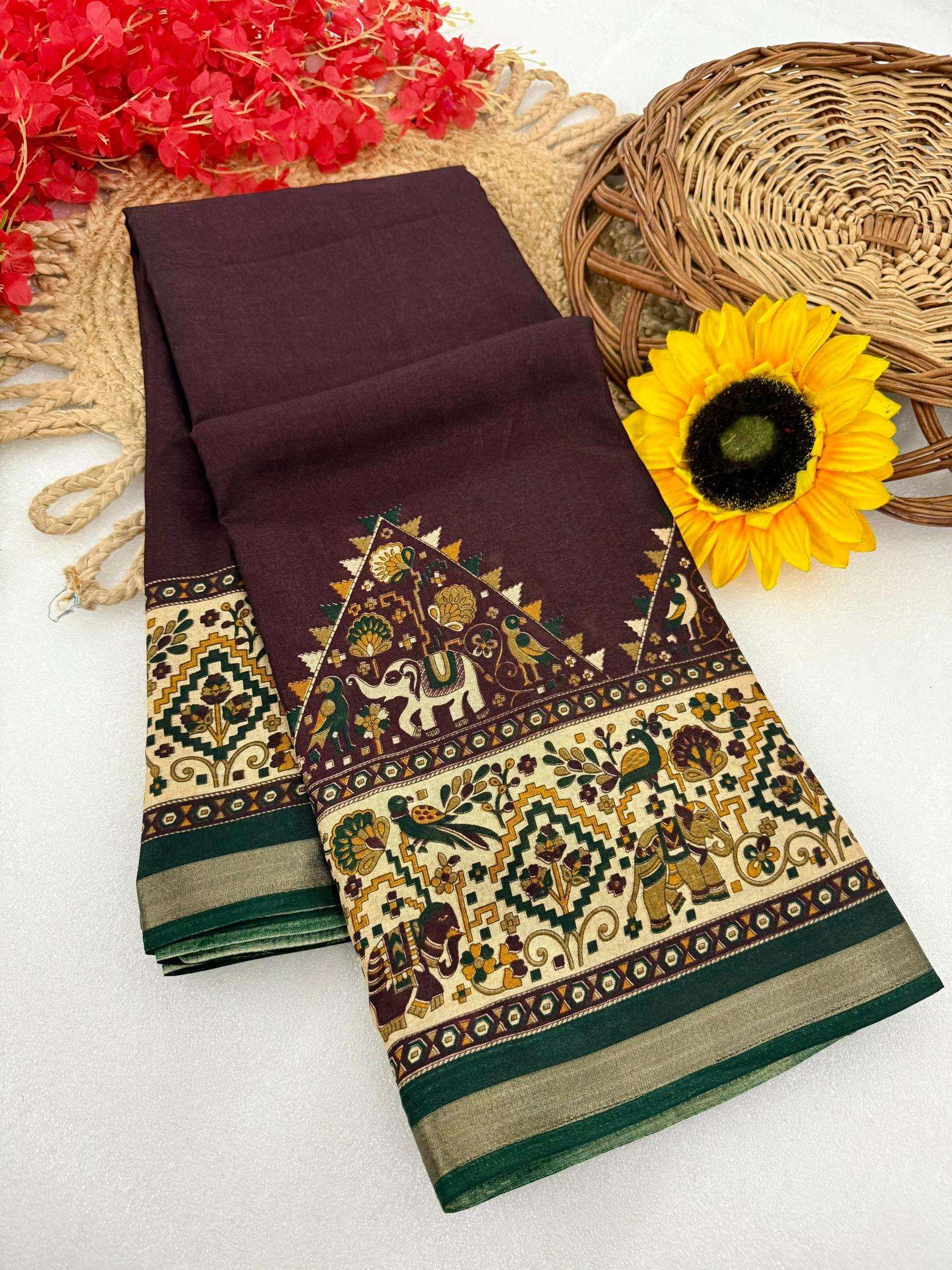 Shorya leriya with patola Bulk saree dealers in Mumbai