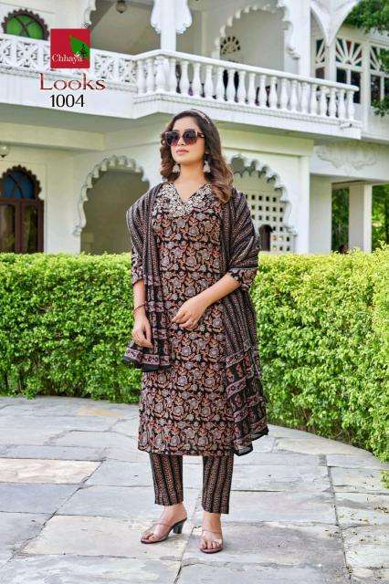 Shorya looks v neck Indian Kurti supplier