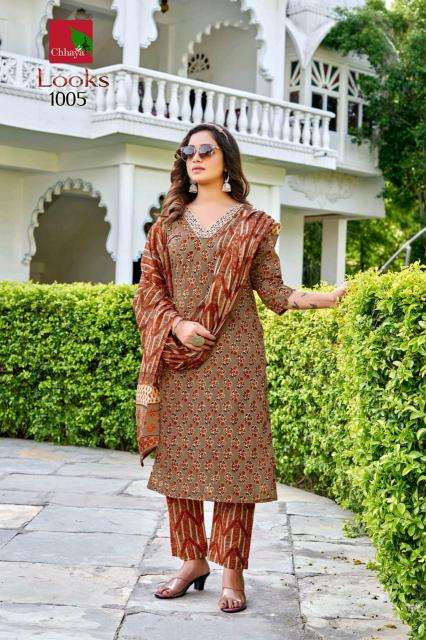 Shorya looks v neck Indian Kurti supplier