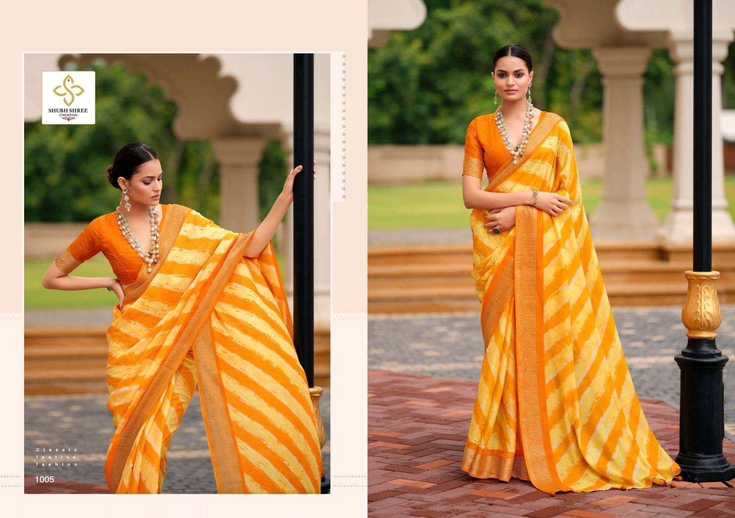 Shorya navyanshi mass mailo Saree manufacturers in Mumbai