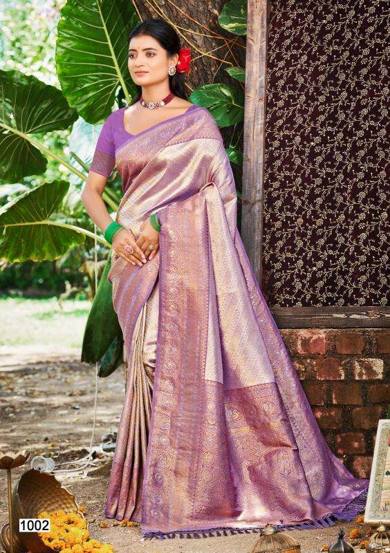 Shorya nikhila kanjivaram silk Surat saree suppliers