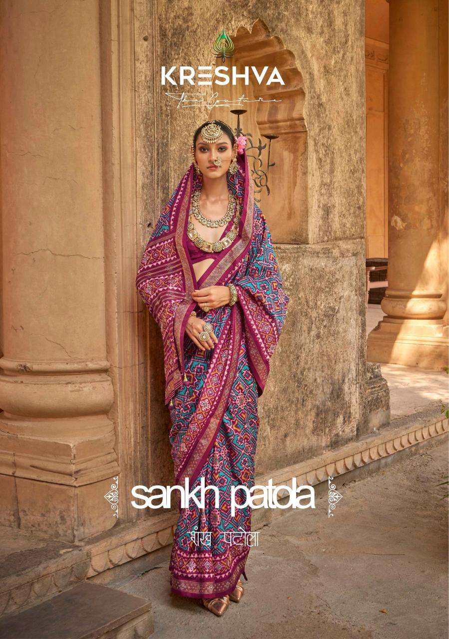 Shorya sankh patola Saree manufacturer in India