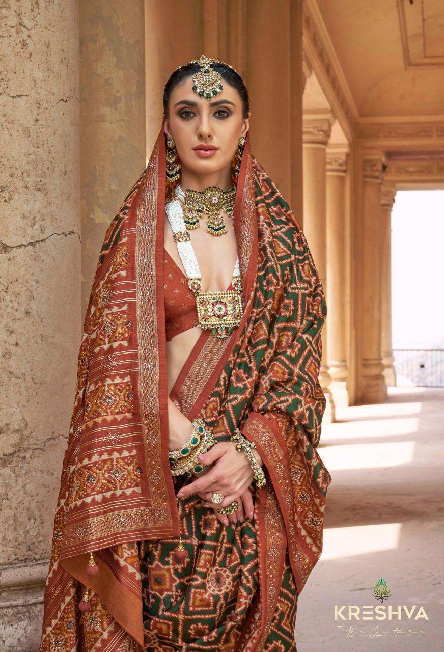 Shorya sankh patola Saree manufacturer in India
