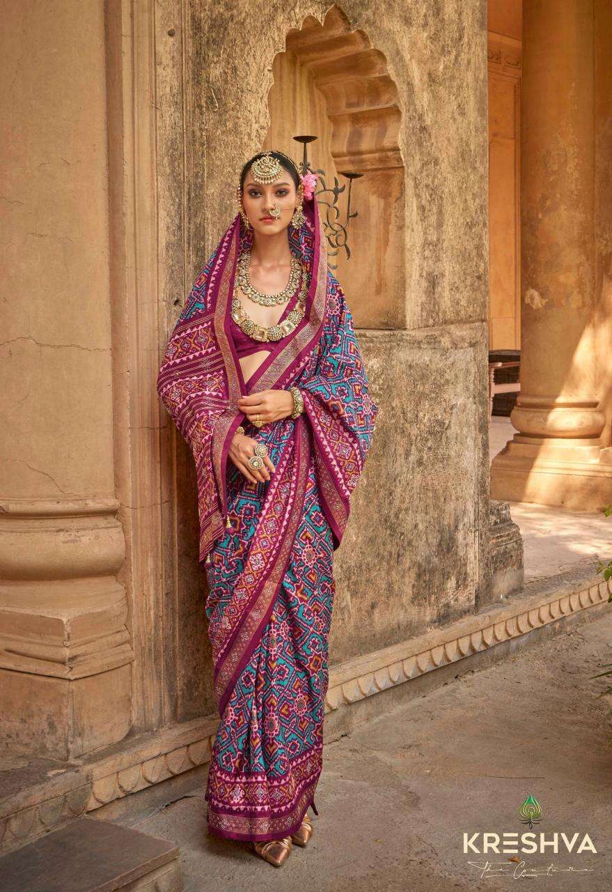 Shorya sankh patola Saree manufacturer in India
