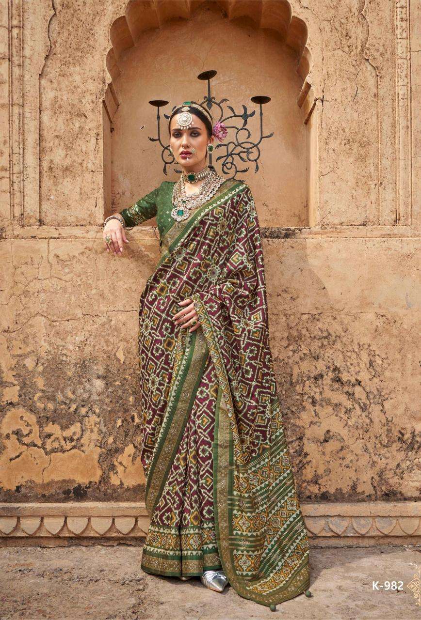 Shorya sankh patola Saree manufacturer in India