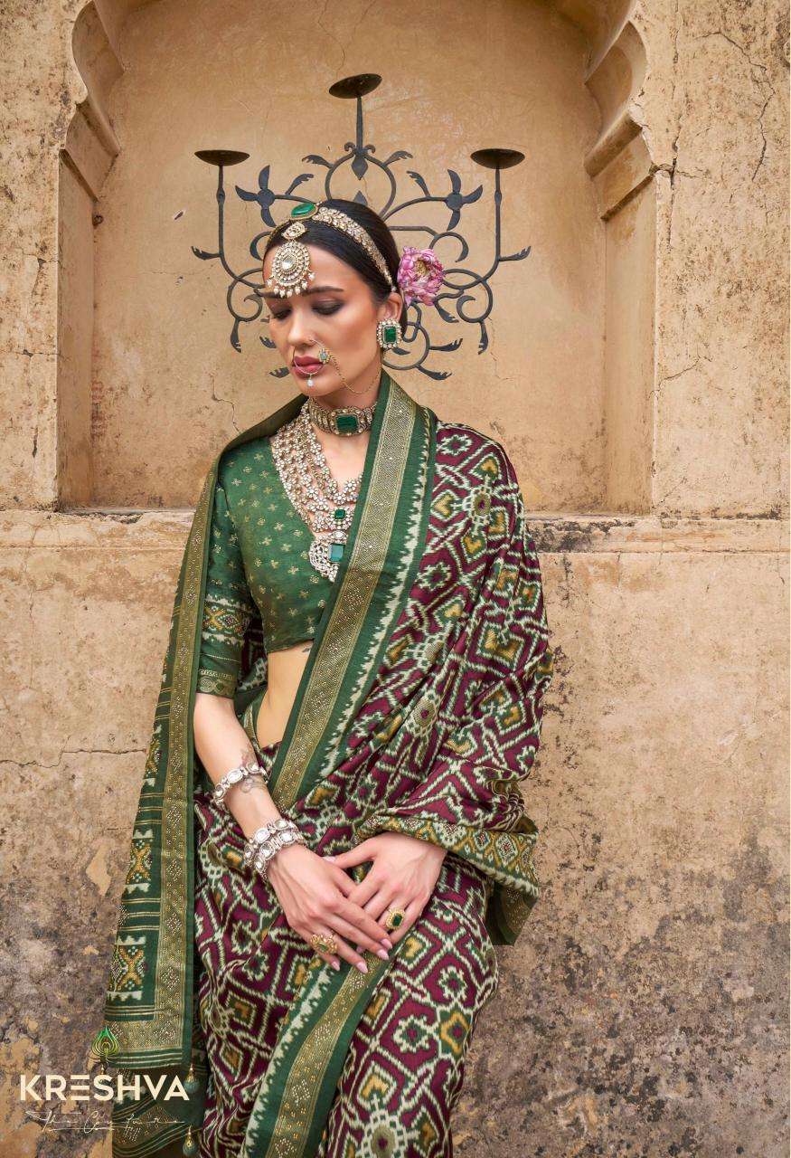 Shorya sankh patola Saree manufacturer in India