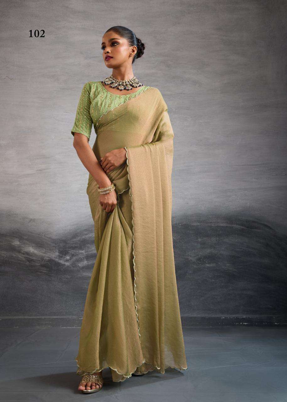 Shorya stavan canva Printed saree distributors