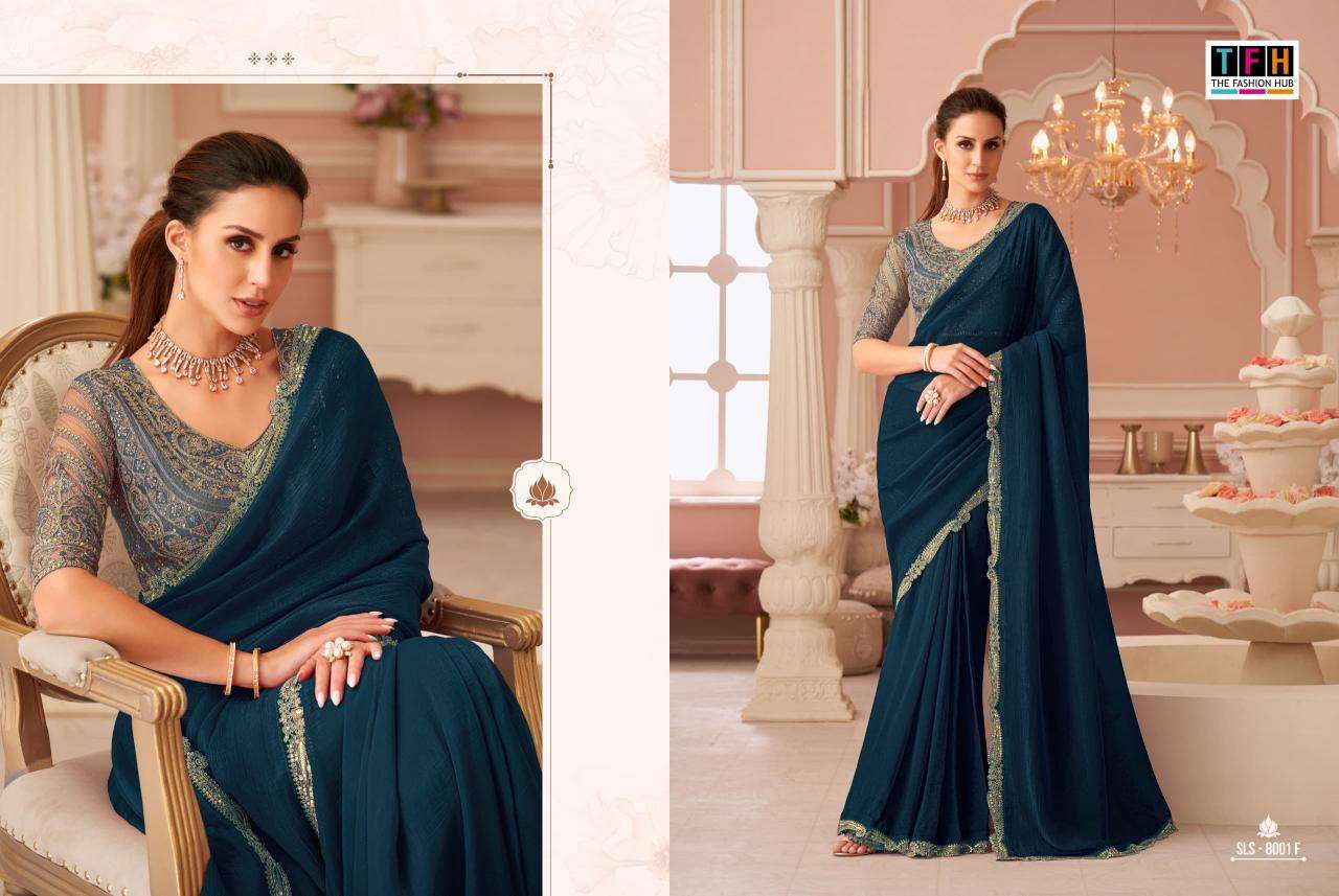 Shorya TFH salsa style d.no 8001 Online saree wholesale prices